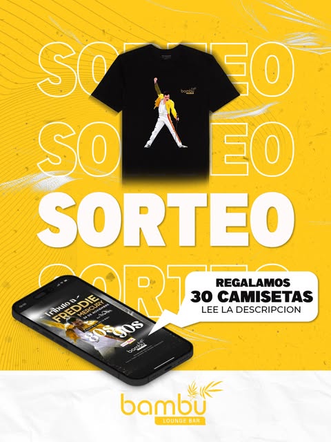 Imagen de 🎉 ¡SORTEO ESPECIAL TRIBUTO A FREDDIE MERCURY! 🎤🔥
C