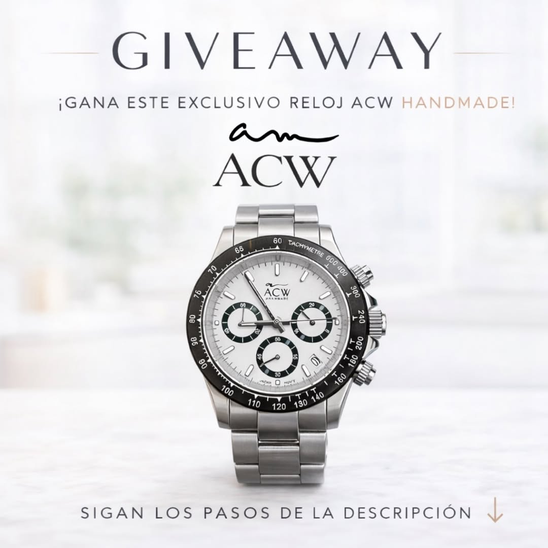 Imagen de 🎁 GIVEAWAY DÍA DEL PADRE – ACW ⌚ 

Para celebrar el 