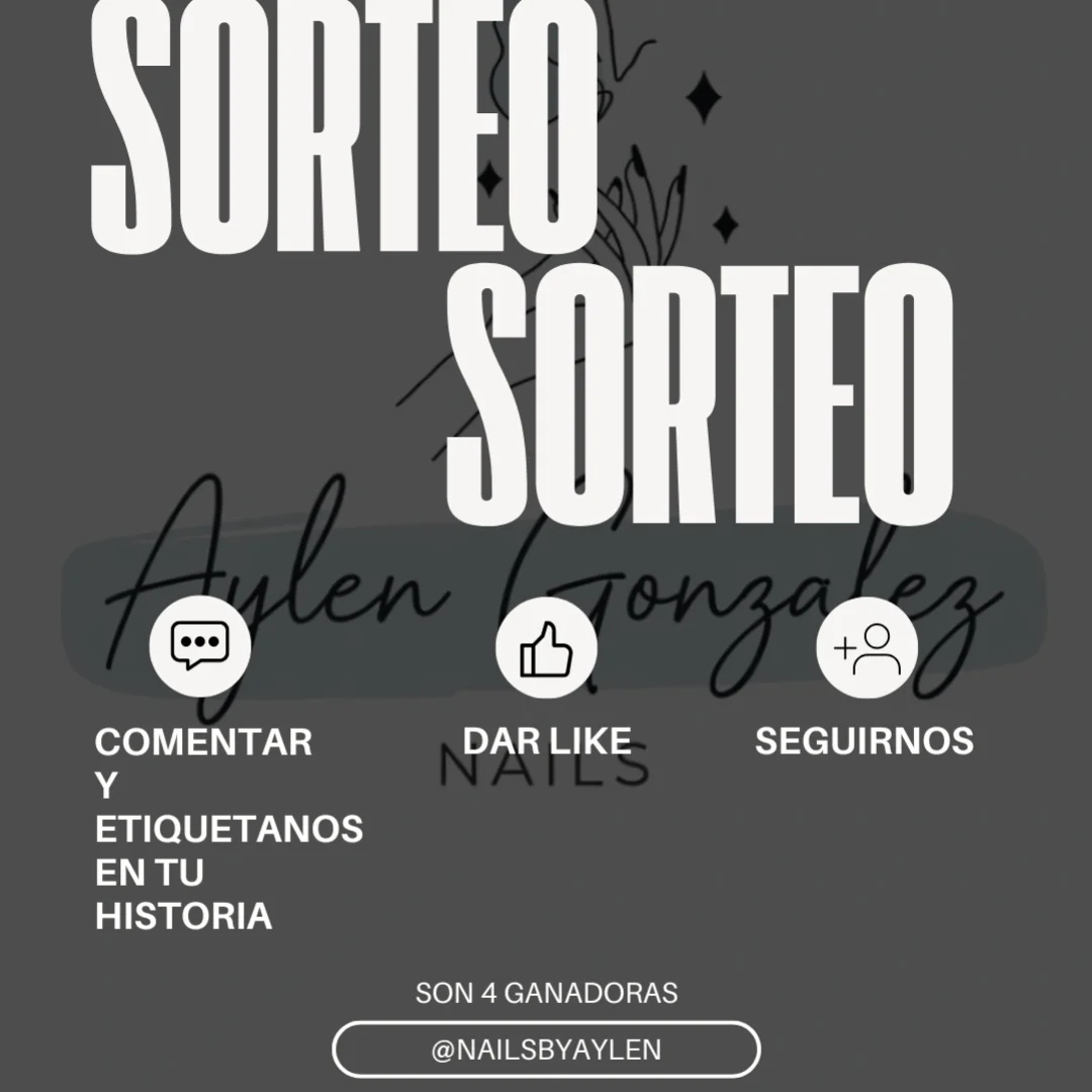 Imagen de TENEMOS SORTEO🥳💅🏻
Les vamos a dar un mimo a ustedes