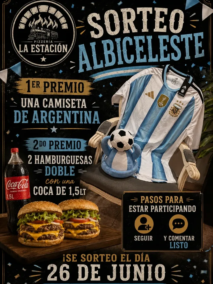 Imagen de 🎉🇦🇷 ¡SORTEO ALBICELESTE! 🇦🇷🎉
Queremos que