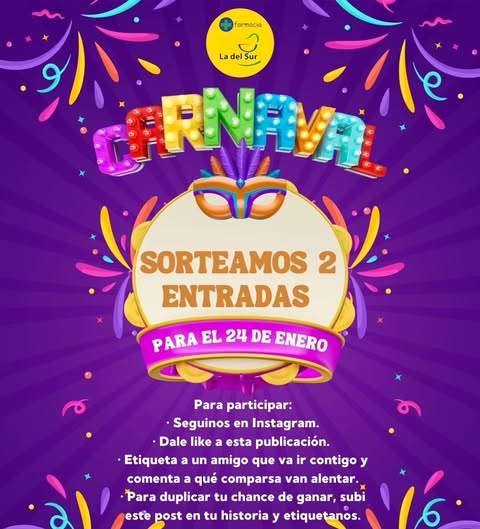 Imagen de 🎭 ¡El carnaval se vive con alegría y buena compañía! 