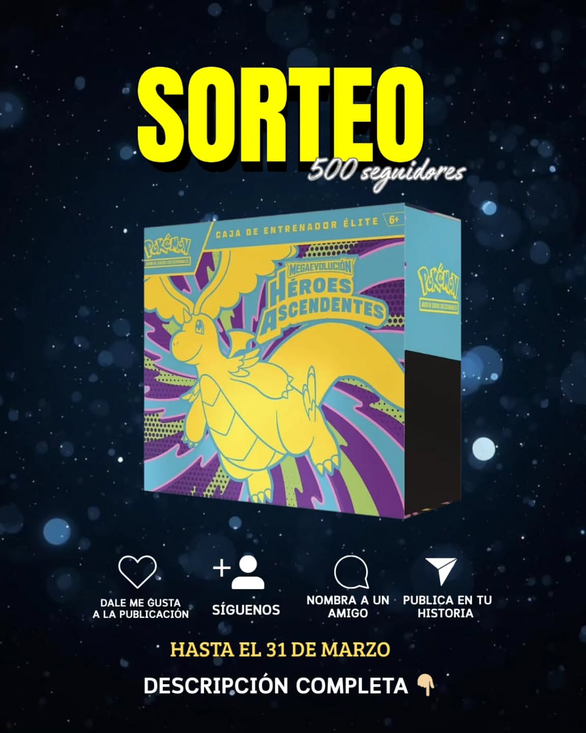 Imagen de ¡Llegamos a los 500 seguidores y queremos celebrarlo con to