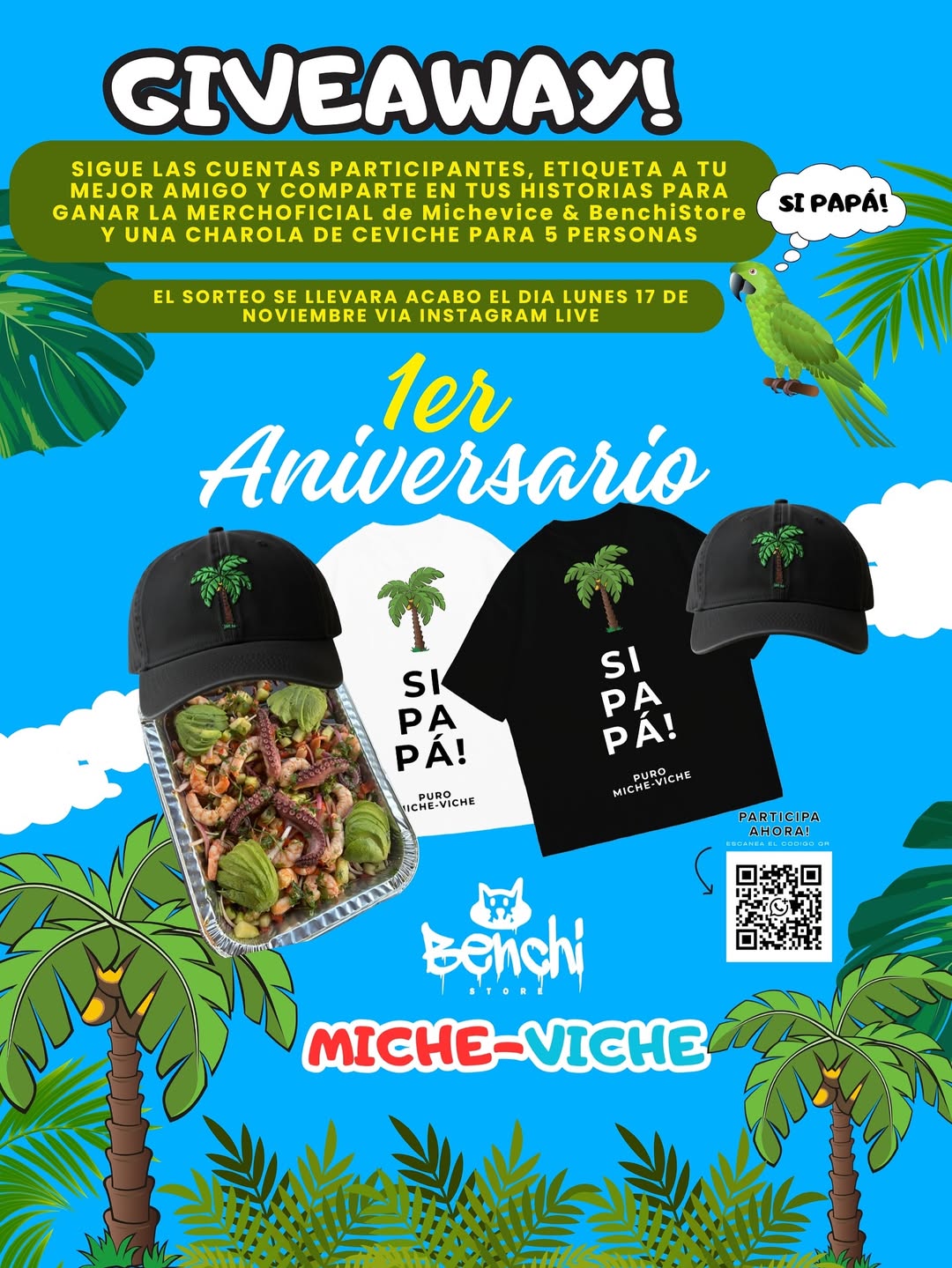 Imagen de 🎉 ¡GIVEAWAY DE 1ER ANIVERSARIO! 🎉
Estamos celebrando 