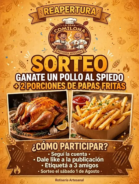Imagen de ¡VOLVIMOS! 🎉🔥 
*LA GRAN COMILONA* reabrió sus puerta