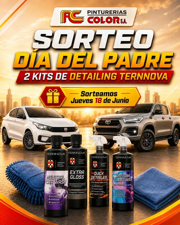 Imagen de 🎉👨‍👧‍👦 ¡SORTEO Día del PADRE 🚗✨

Porq