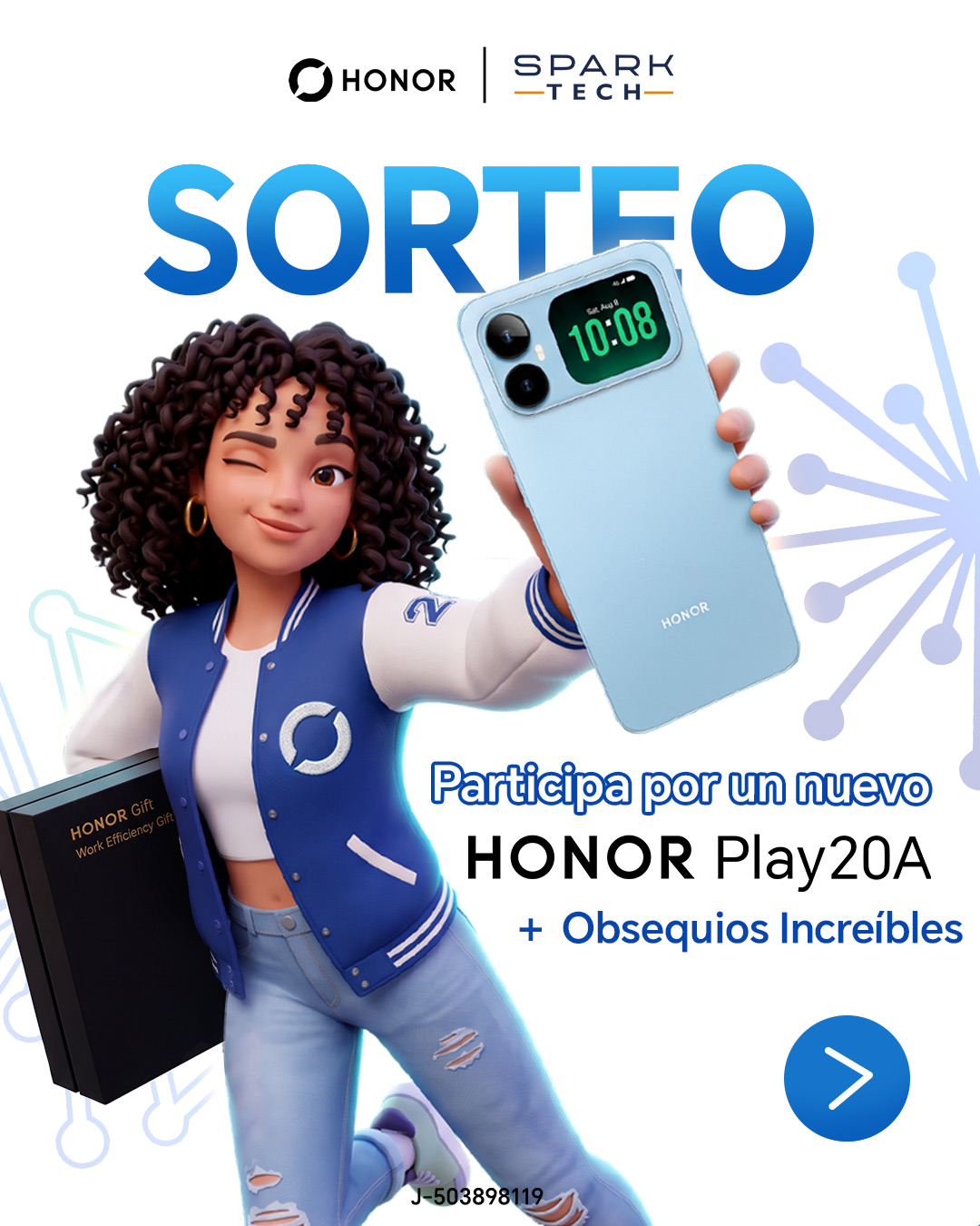 Imagen de ¡LLEGÓ EL MOMENTO DE DARLE PLAY #EstrenoConSparkyHonor! �
