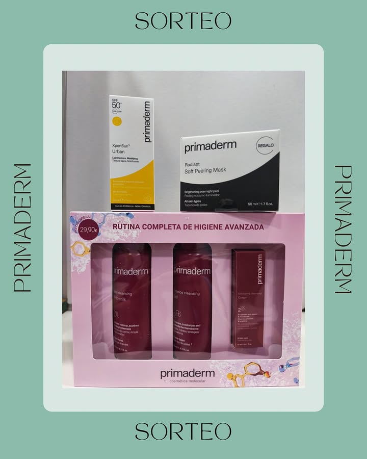 Imagen de 🎉SORTEO PRIMADERM🎉

Sorteamos un pack de productos fac
