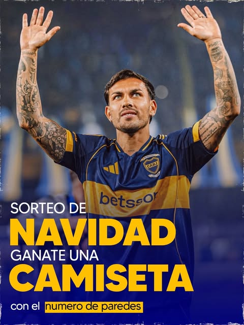 Imagen de 🎁🎄 Sorteo de Navidad: Ganá una camiseta de Boca con e