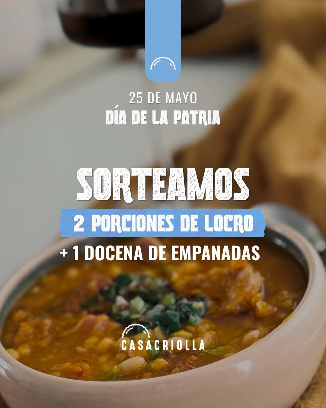 Imagen de Este 25 de mayo queremos que celebres como se debe:
🥟 Emp