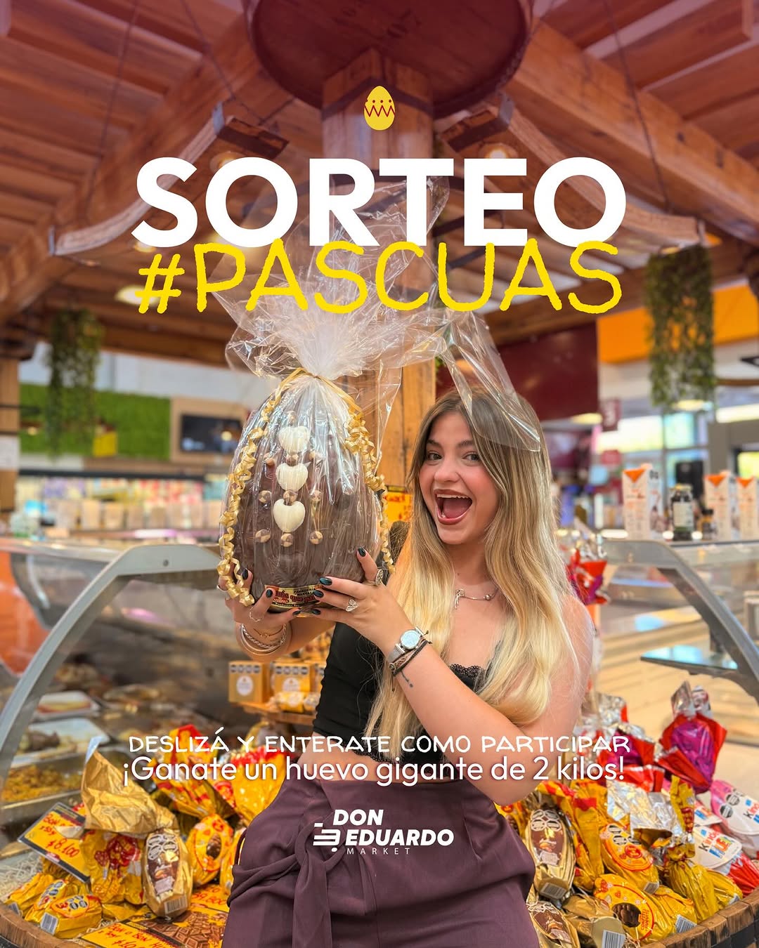 Imagen de ¡SORTEAMOS UN HUEVO DE 2 KILOS! 🐰🍫

En Don Eduardo sa