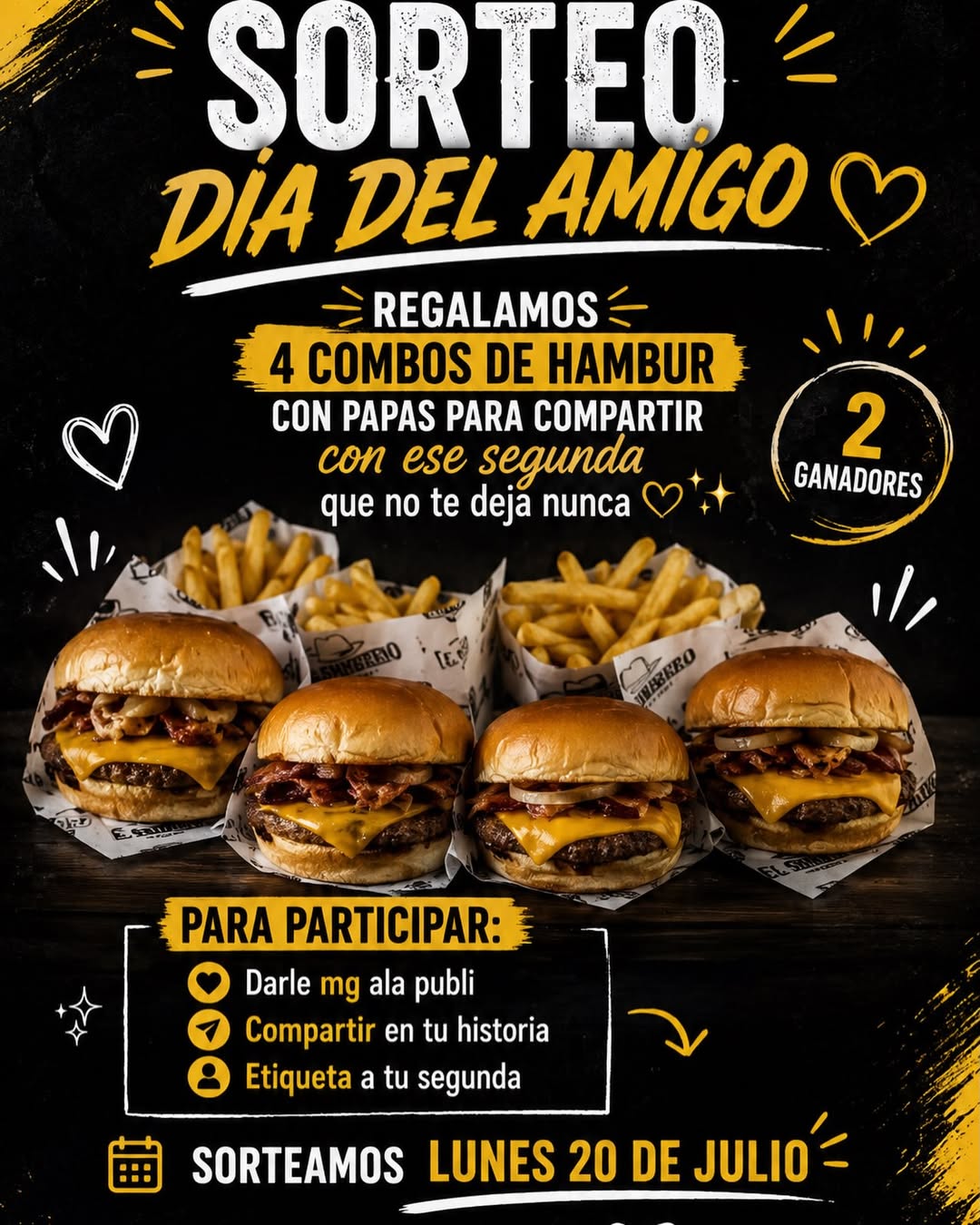 Imagen de 🎉 ¡SORTEO DÍA DEL AMIGO! 🎉

Porque siempre hay esa p