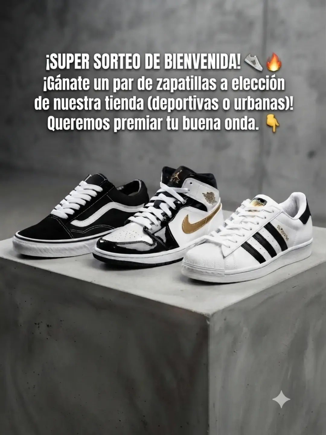 Imagen de ¡SORTEO ESPECIAL! 🎉 Gánate un par de zapatillas a elecc