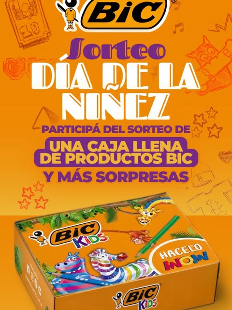 Imagen de 🎉✨ ¡SORTEO DÍA DE LA NIÑEZ! ✨🎉

¡Queremos cele