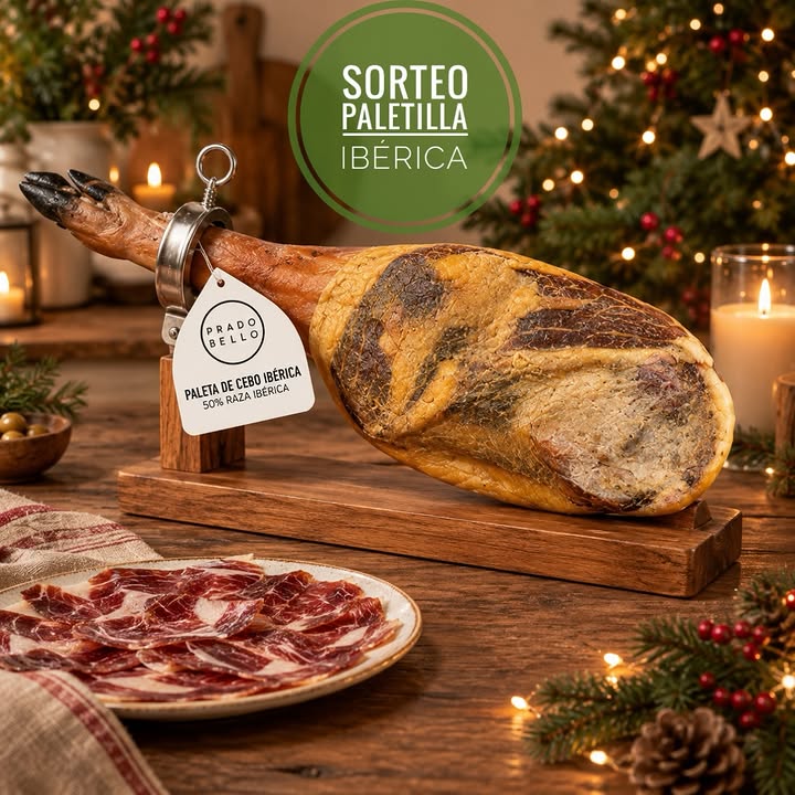 Imagen de 🎄¡SORTEO DE PALETILLA IBÉRICA! 🍖

Las luces ✨, los