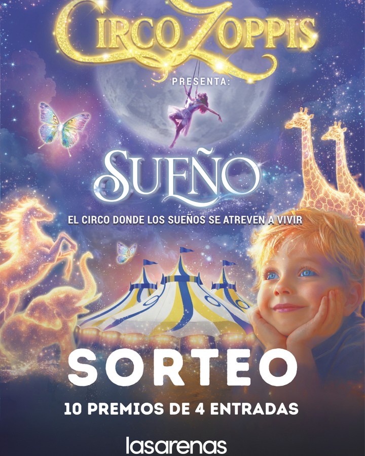 Imagen de 🎪✨ ¡SORTEO MÁGICO EN CC LAS ARENAS! ✨🎪

¿Te ape
