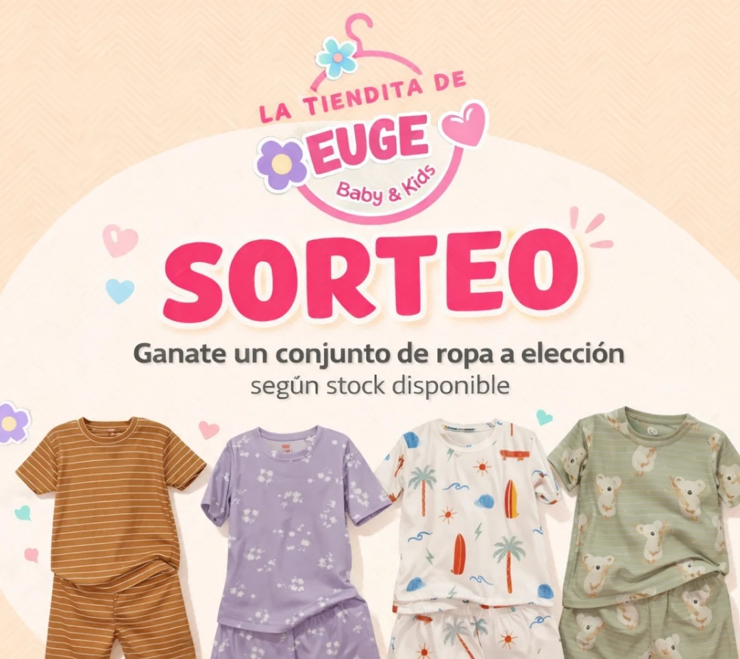 Imagen de 🎉 SORTEO – La Tiendita de Euge 🎉

Sorteamos 1 conjun