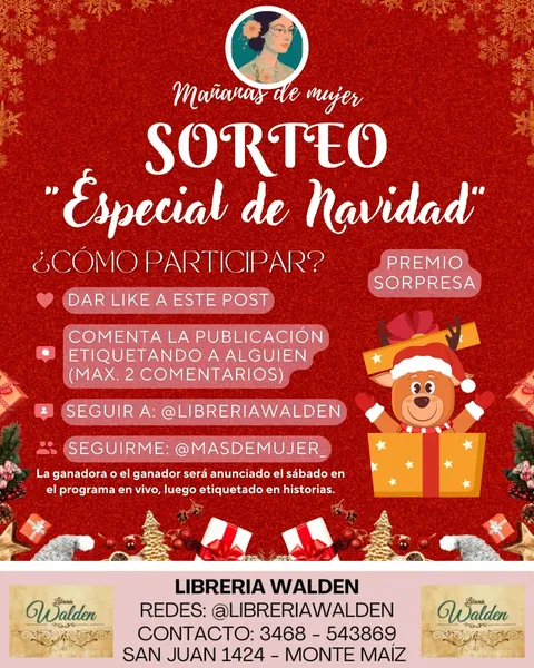 Imagen de SORTEO ESPECIAL DE NAVIDAD 🎄🎁🎅✨️

¿𝐂𝐎�