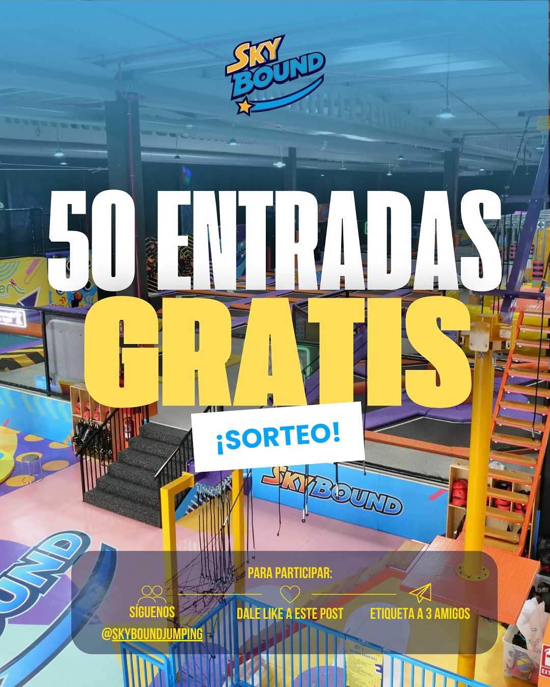 Imagen de SORTEO SKYBOUND SANTANDER 🎉

¡Sorteamos 50 entradas GRAT