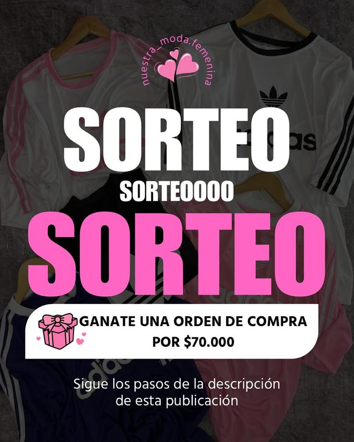 Imagen de SE VIENE SORTEOOOOO!🛍️🥳✨💖
En agradecimiento a t