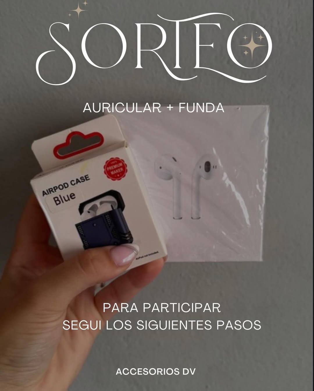 Imagen de ✨ SORTEO ACCESORIOS DV ✨
un auricular + funda 🎶🤍

