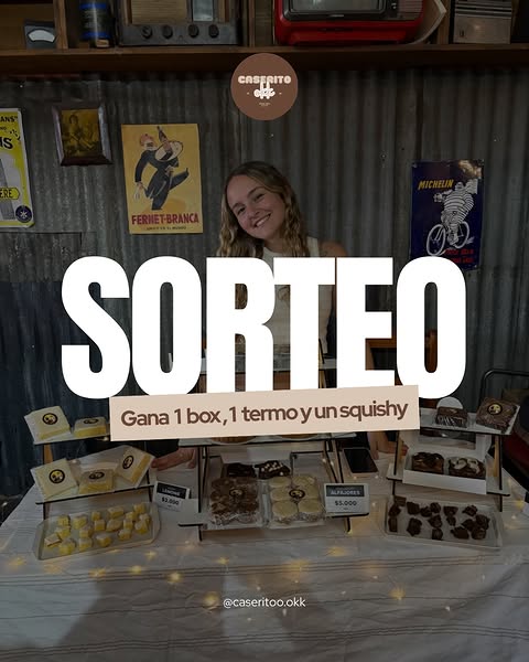 Imagen de 🤎 ¡SORTEO EN CASERITO! 🤎

¡Queremos sorprenderlos co