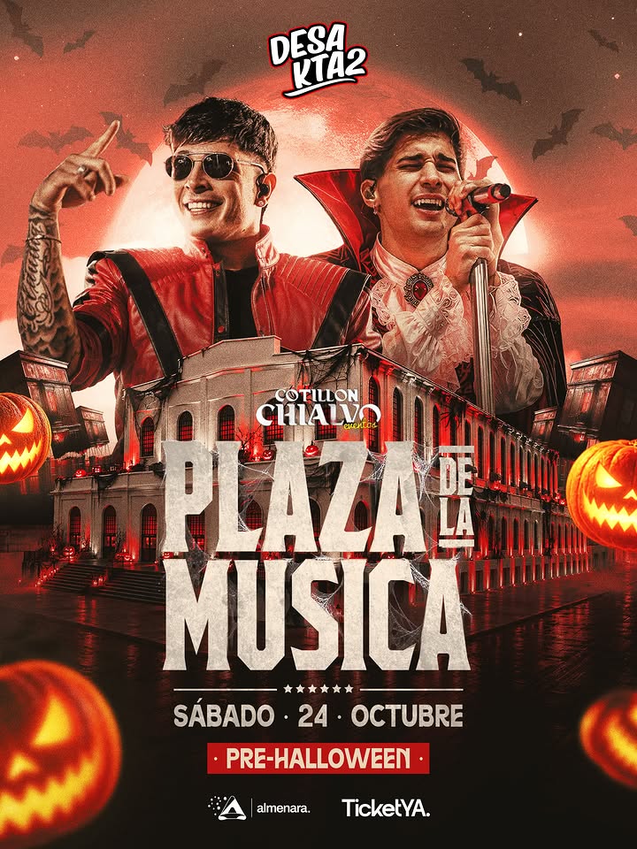 Imagen de •SORTEEEEEEASO•
Ya se palpita Halloween y Cotillón Chia