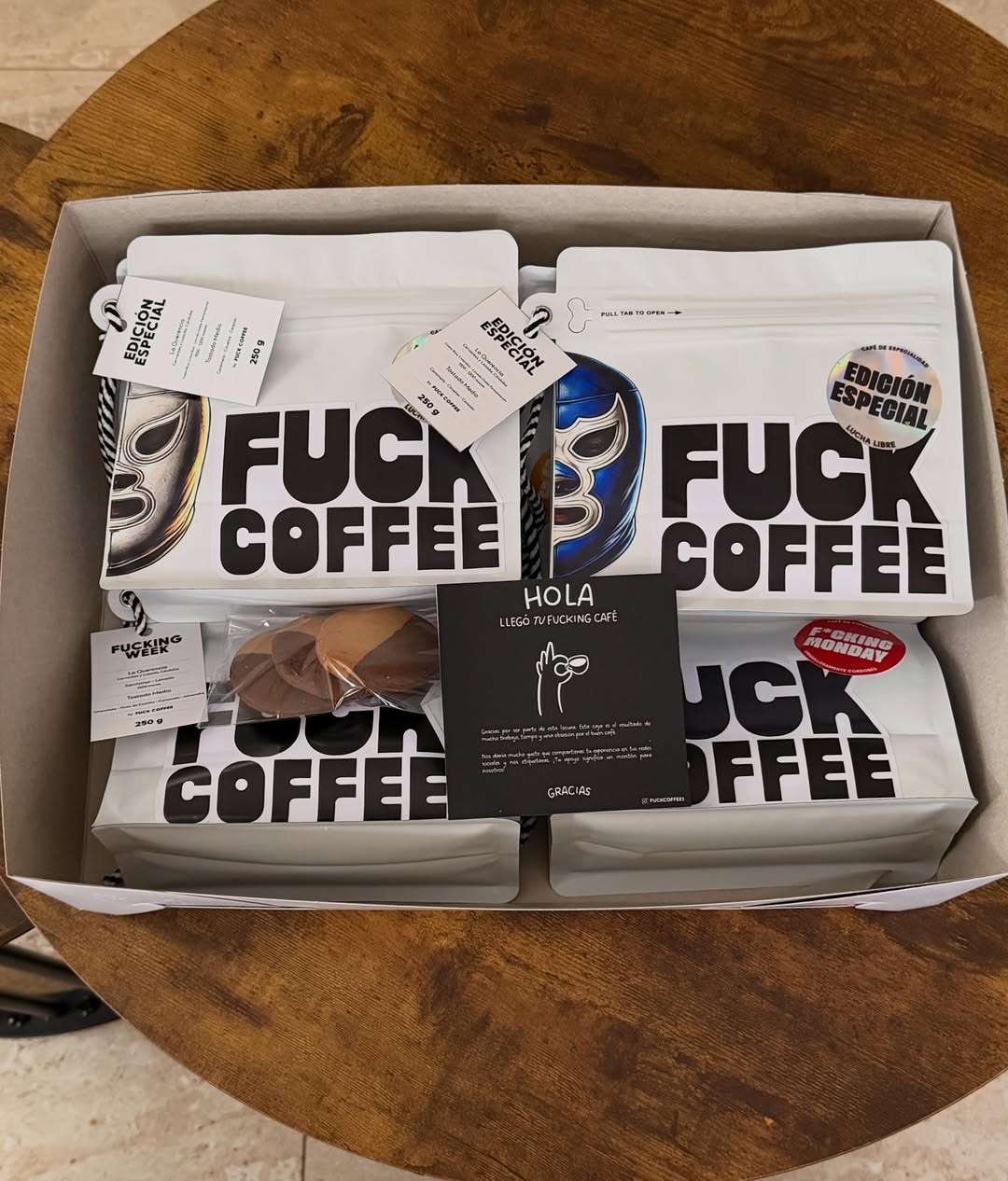 Imagen de ¡SORTEO EXPRESS DE UNA CAJA COMPLETA DE FUCK COFFEE!

Quere