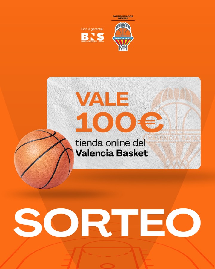 Imagen de SORTEO VITALDIN X VALENCIA BASKET 🏀

¿Quieres ganar un v