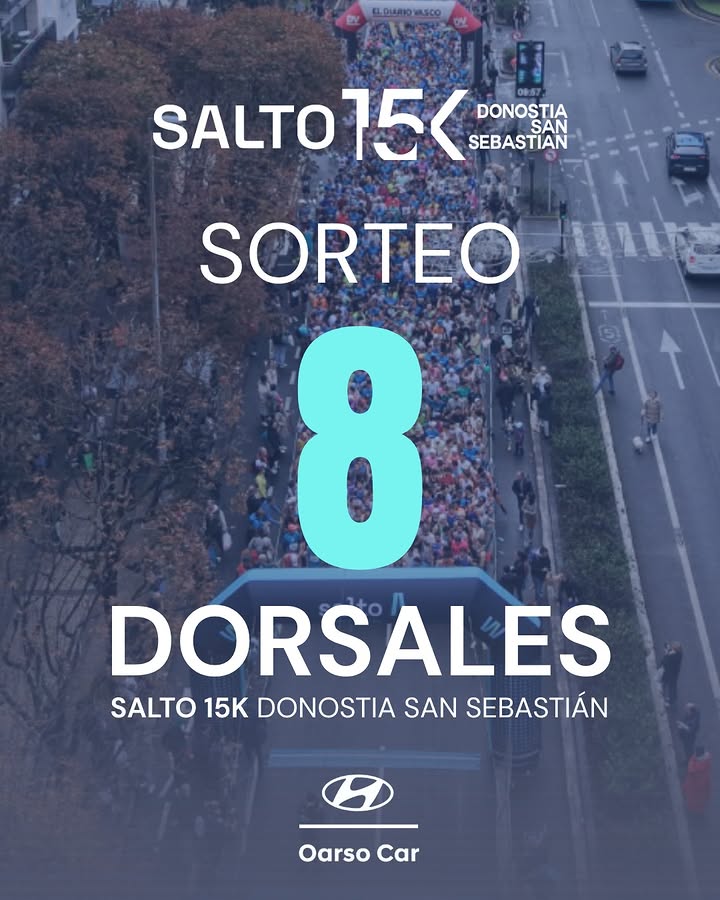 Imagen de 🏃‍♀️🏃‍♂️ ¡NUEVO SORTEO DE 8 DORSALES PARA