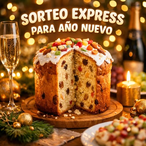 Imagen de SORTEO EXPRESS
Sorteamos un pan dulce de 500g a elección 
P