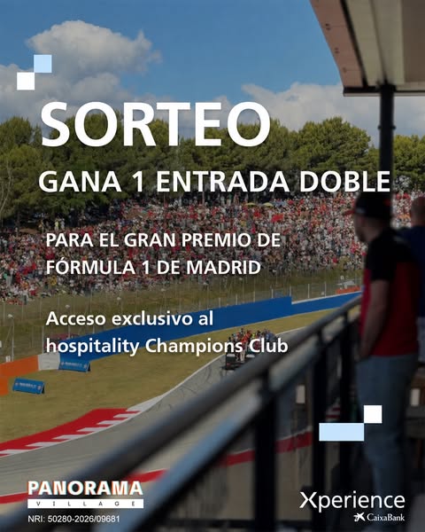 Imagen de 🏁 SORTEO de UNA ENTRADA DOBLE para el GRAN PREMIO DE FÓR