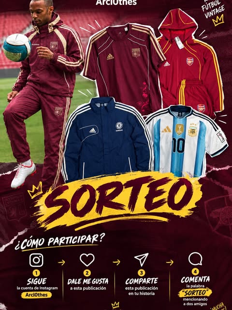 Imagen de ⚠️SORTEO ARCL0THES⚠️

✍🏻Para participar hay que