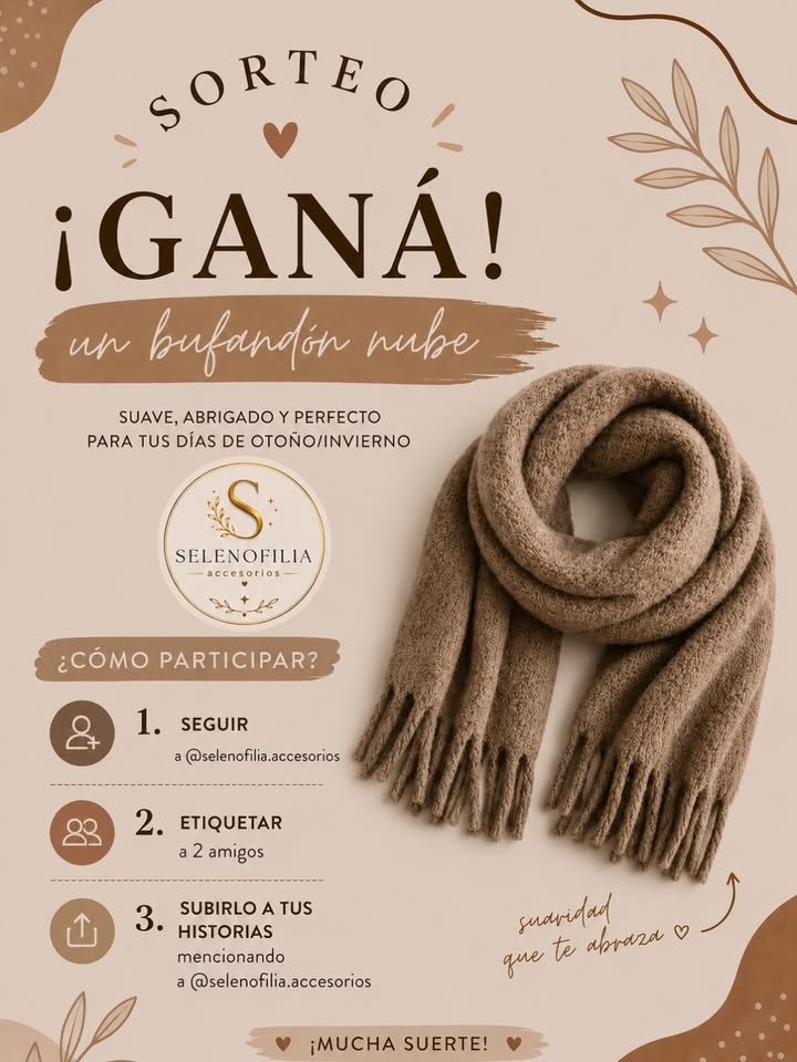 Imagen de ✨ SORTEO SELENOFILIA ✨
🎁 ¡Participá por este hermos