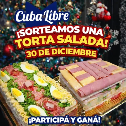 Imagen de 🎉 SORTEO CUBA LIBRE 🎉
🥪✨ ¡SORTEAMOS UNA RIQUÍSI