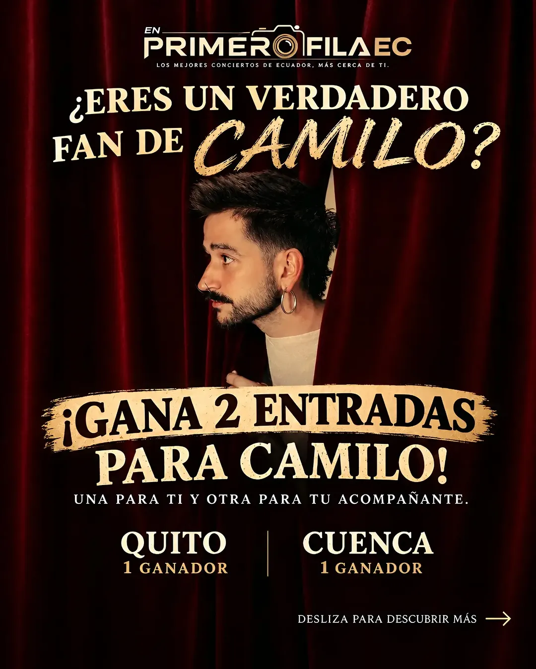 Imagen de 🎤✨ ¡DEMUESTRA QUE ERES UN VERDADERO FAN DE CAMILO! ✨
