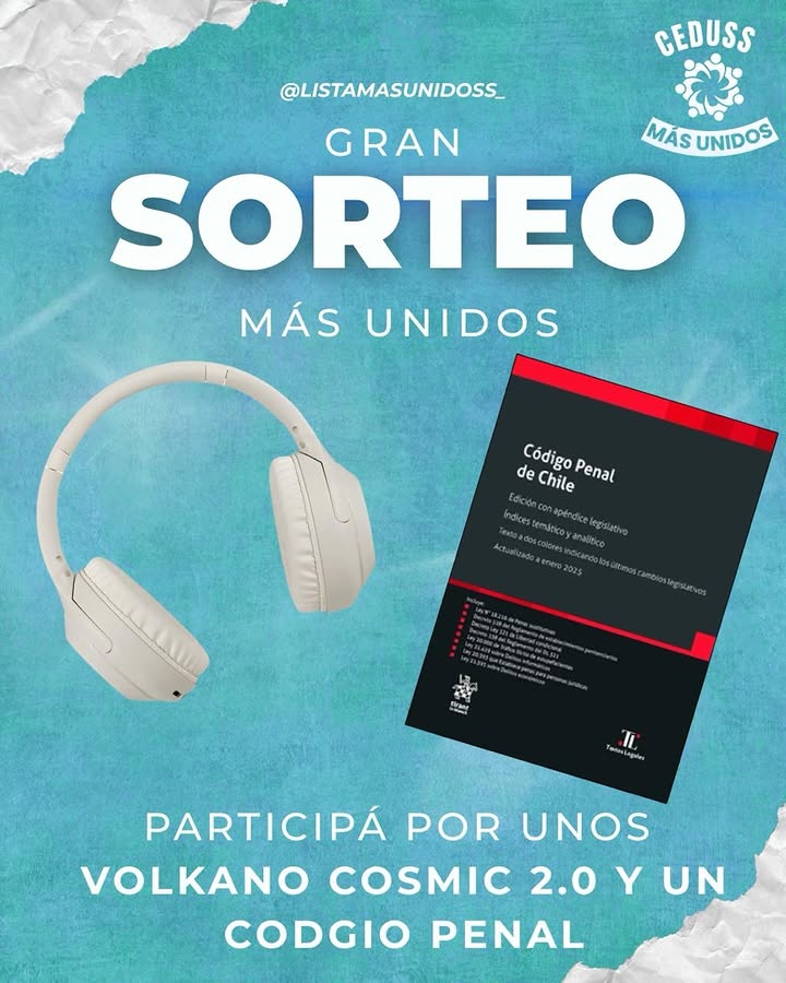 Imagen de ¡LES TENEMOS OTRO SORTEO, Y ESTA VEZ, DOBLE! 🩵

¿Quiere