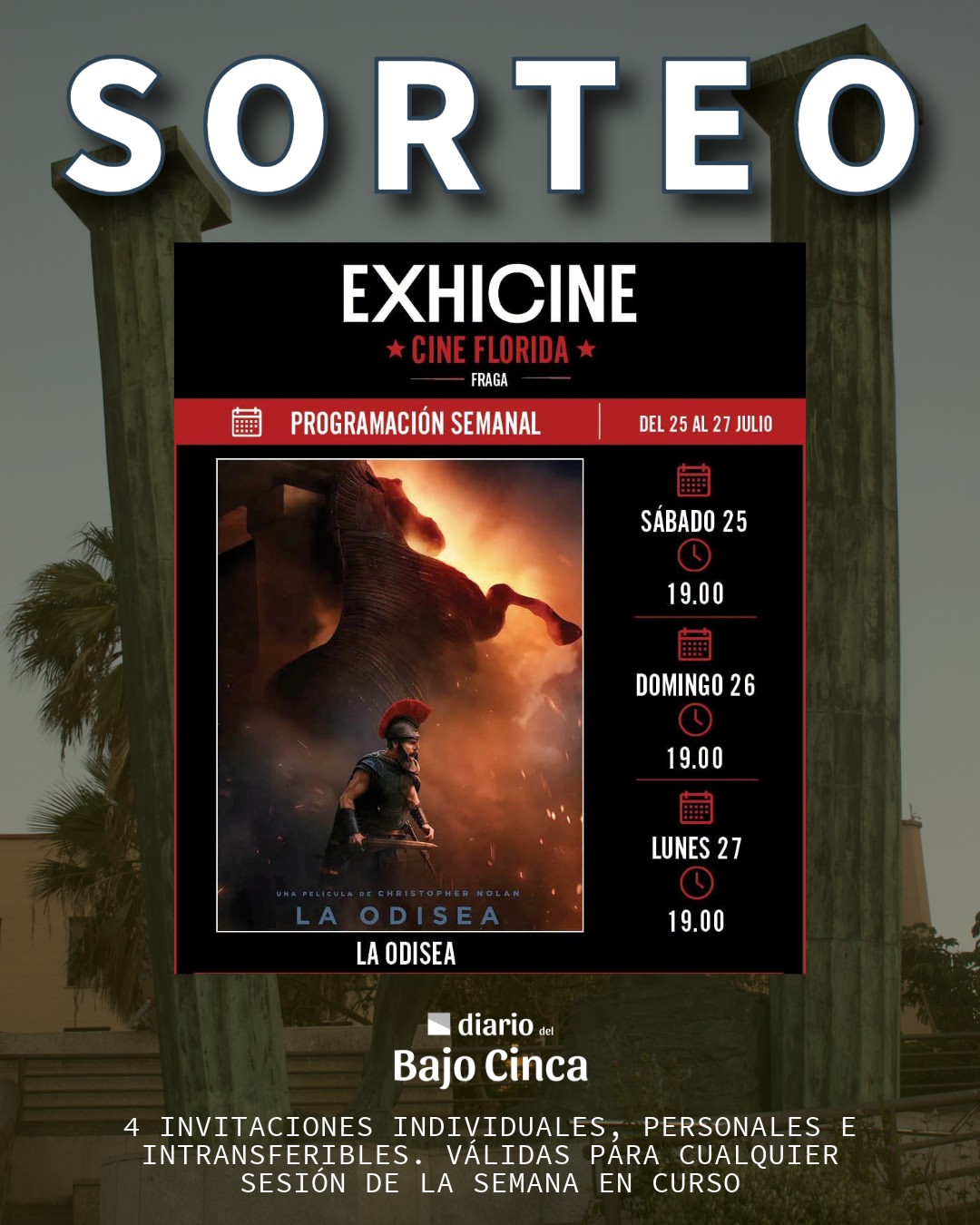 Imagen de #SORTEO - Siguen llegando estrenos al Cine Florida de Fraga�
