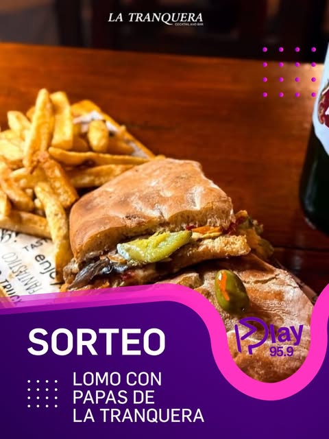 Imagen de #SORTEO

Te regalamos

😋 Un lomito con papas de @tranquer
