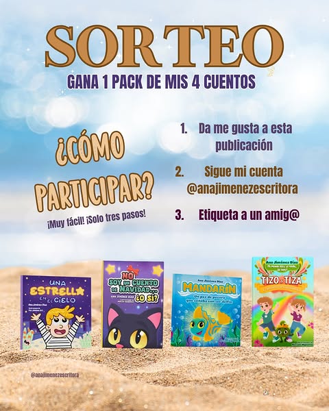 Imagen de ✨ ¡SORTEO POR MI CUMPLE! ✨
🎁 Gana un pack de mis 4 c