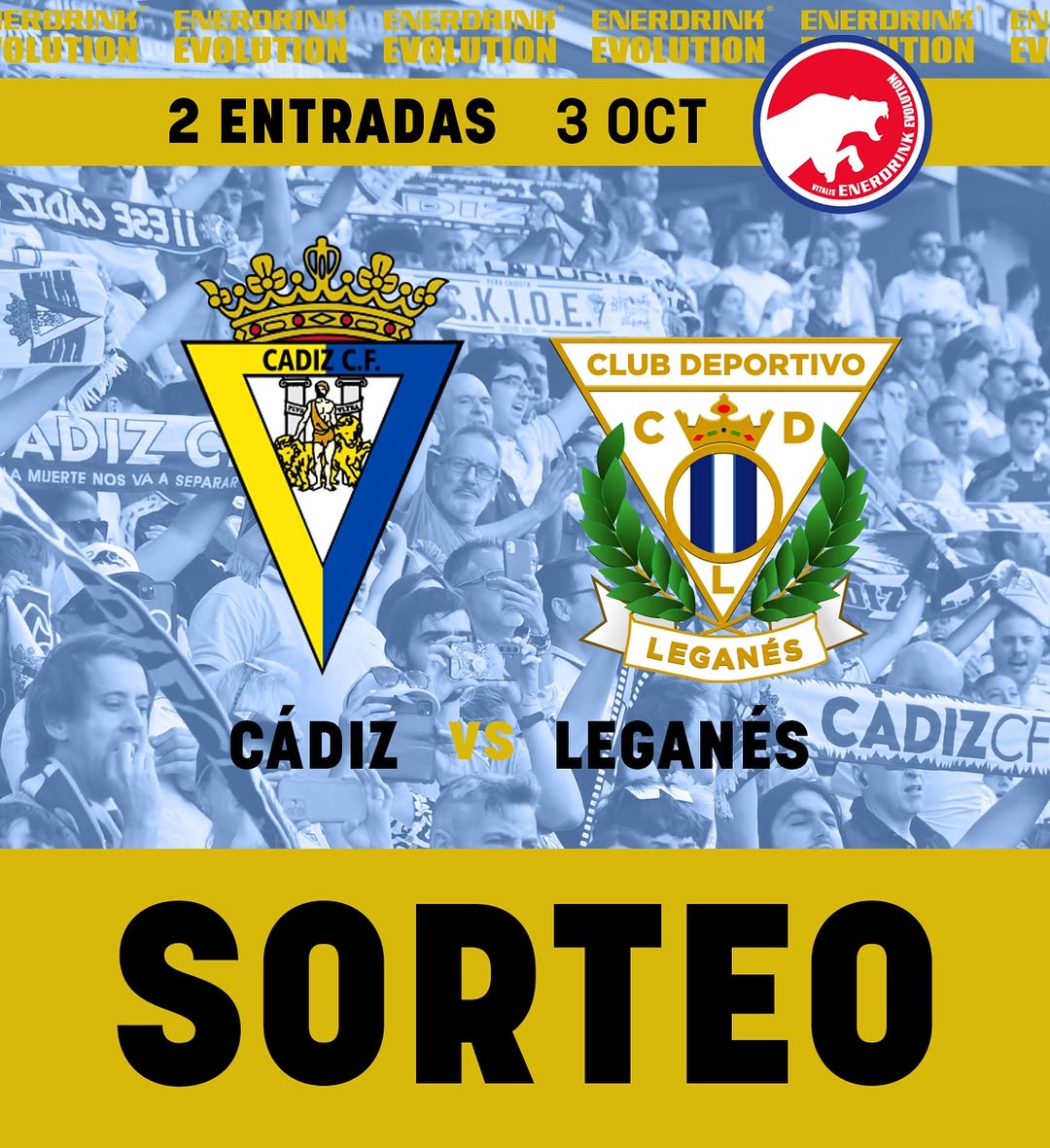 Imagen de ¡SORTEO! 🎟️Gana 2 entradas 🎟️
Para el partido CÁ