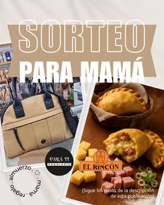 Imagen de Sorteo para MAMÁ 🩷
Para este día de la madre nos unimos