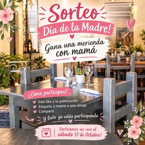 Imagen de > *💐 SORTEO DÍA DE LA MADRE 💐*
>
> Porque mamá se me