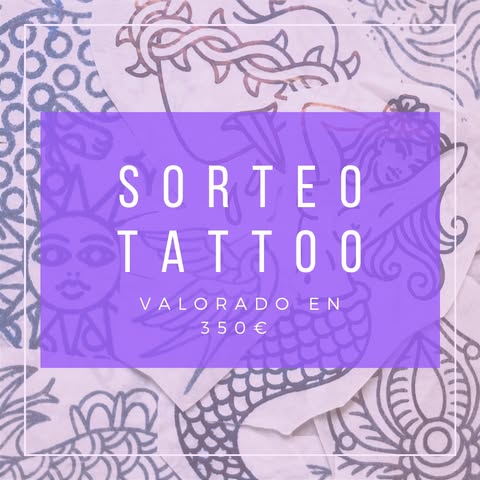 Imagen de SORTEO TATTOO para celebrar el nuevo año 2026 ✨🍾
Para 
