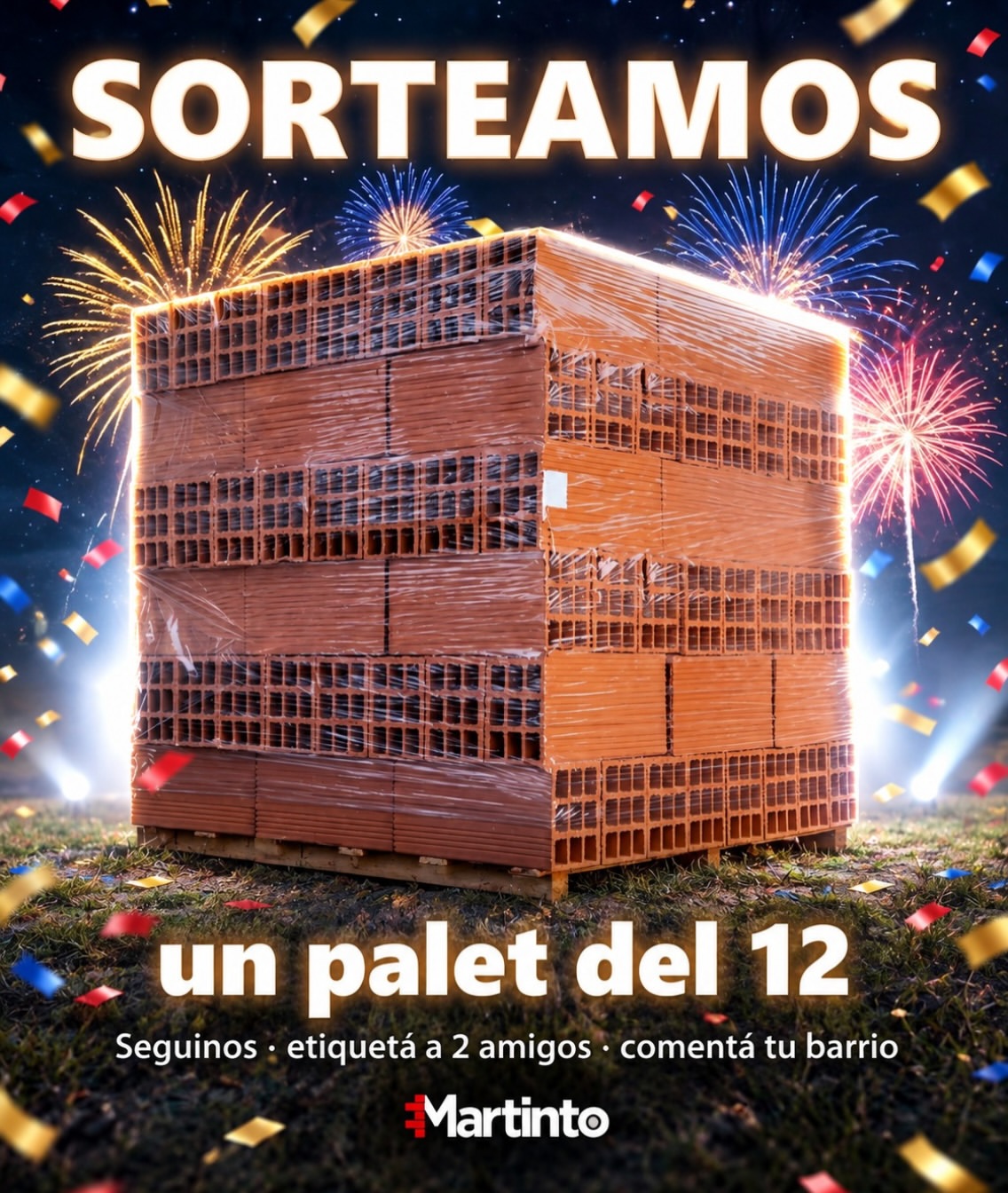 Imagen de 🎉 SORTEAMOS UN PALLET DEL 12 🧱

144 ladrillos huecos 1