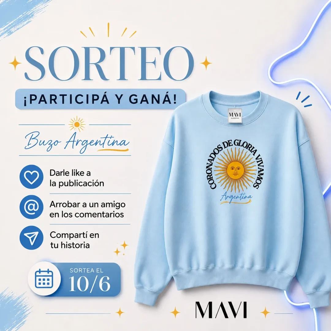 Imagen de 🇦🇷 SORTEO 🇦🇷

Coronados de gloria vivamos... �