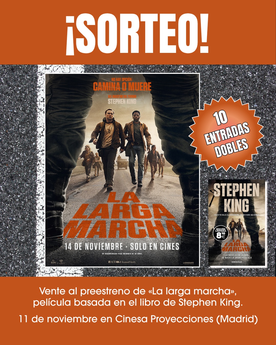 Imagen de 🎬 ¡Tenemos sorteo especial con @diamondfilmses!

¿Listo