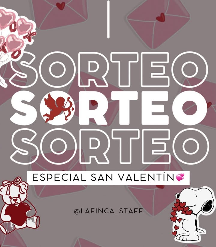 Imagen de SORTEO DIA DE LOS ENAMORADOS😍💘
sortea el 13/02 a trav�