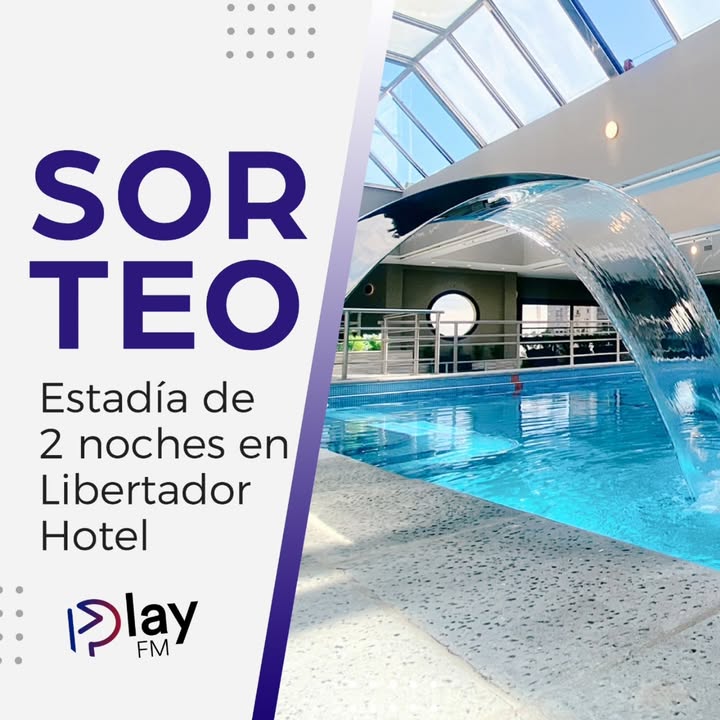 Imagen de #SORTEO 😍🥰

En Play FM sorteamos una estadía para dos