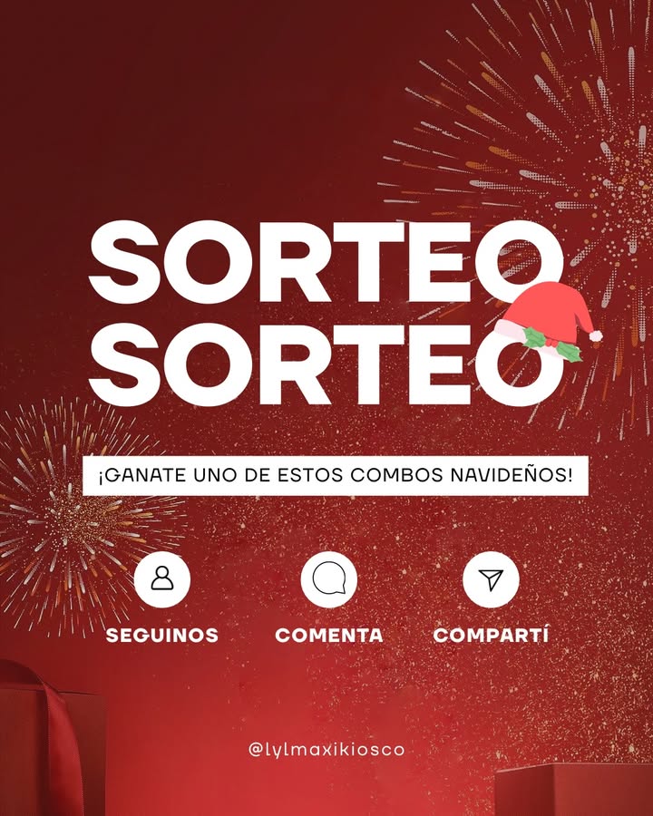 Imagen de 🎄✨ SORTEO NAVIDEÑO LyL ✨🎄

¡Nos volvimos locos! 