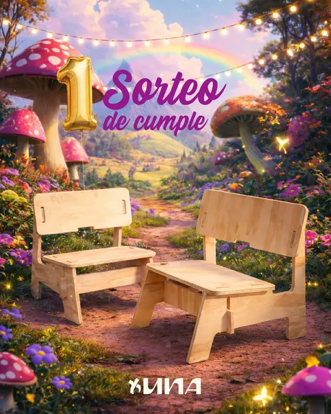 Imagen de Para celebrar nuestro primer cumple, quiero que dos de usted